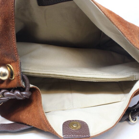 See by Chloe #H8BHQF Suede Hobo Shoulder Bag - Picture 6 of 8